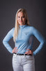 Long Sleeve Outdoor Shirt with Mesh Vent - Blue | Signature Equestrian