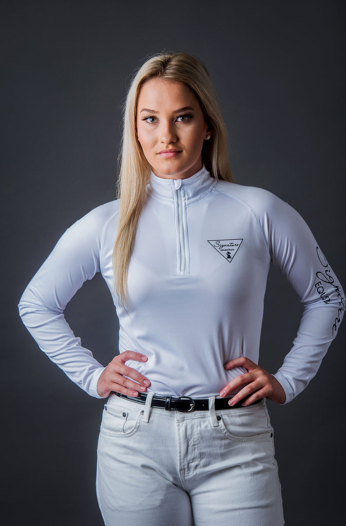 Long sleeve Outdoor Shirt - White