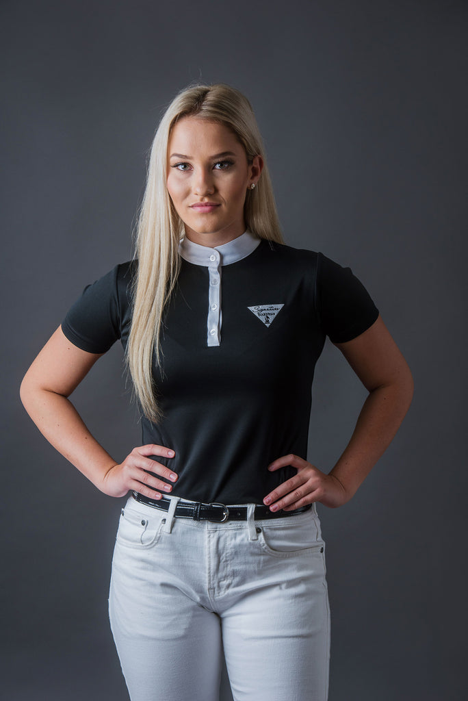 Short sleeve Technical Riding Shirt - Black