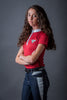 Girls Technical Riding Shirt - Red