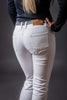 Women's White Stretch Riding Jeans | Signature Equestrian QLD